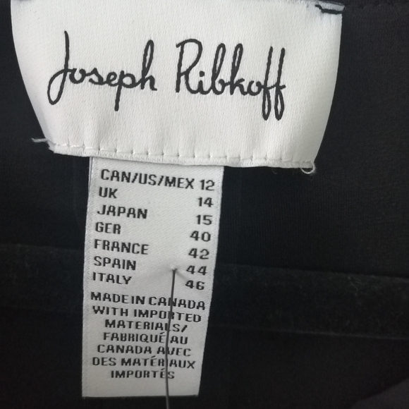 NEW Jqoseph Ribkoff Black Maxi Dress with Cowl Neckline - Picture 5 of 9